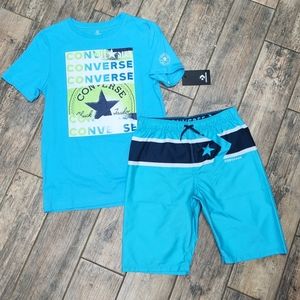 🆕️ Converse Tee & Swim Trunks